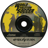 World Evolution Soccer JP Sega Saturn JP box art